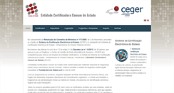 Desktop Screenshot of ecce.gov.pt